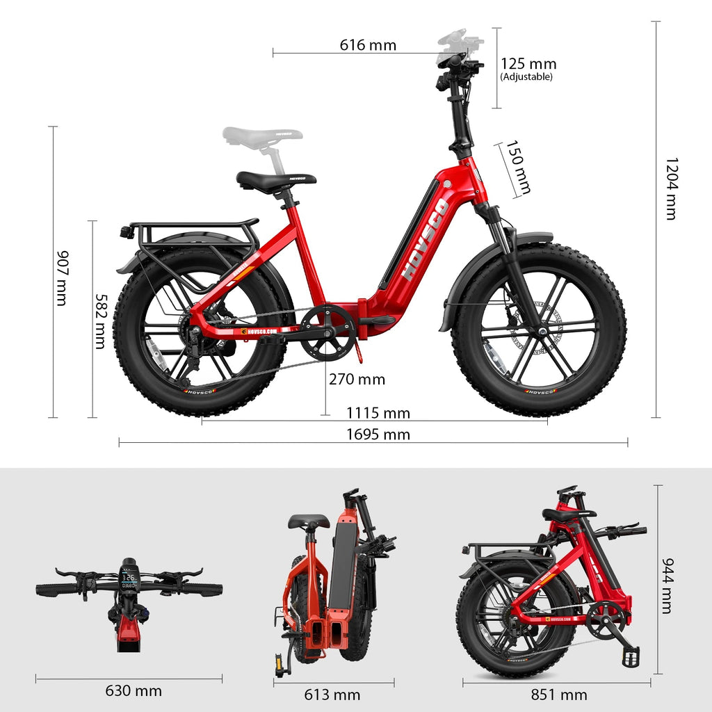 HOVSCO HovBeta Foldable E-Bike